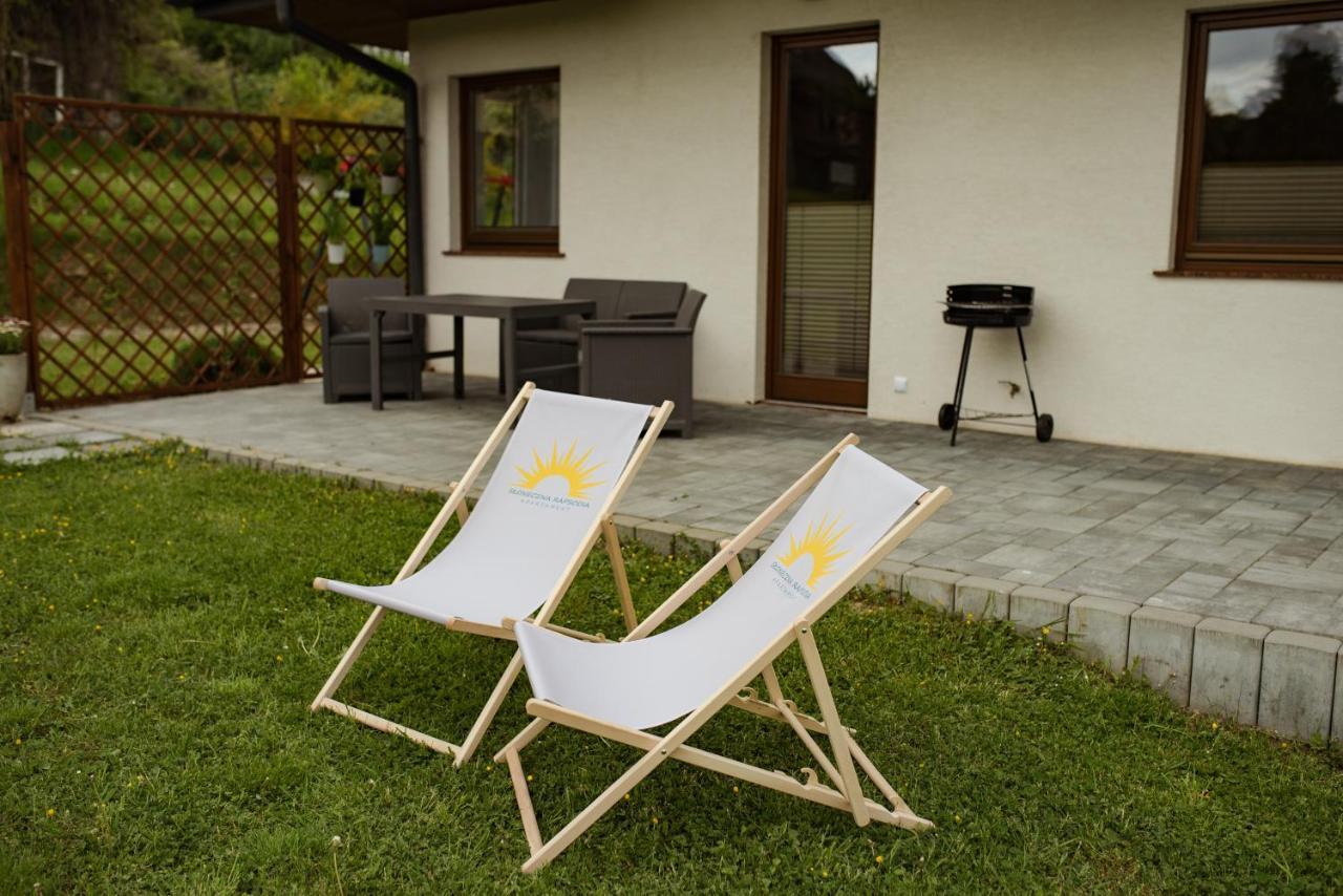 Apartament Sloneczna Rapsodia - Blisko Parku Zdrojowego - Piekny Widok - Ogrod - Taras Rabka Exteriör bild
